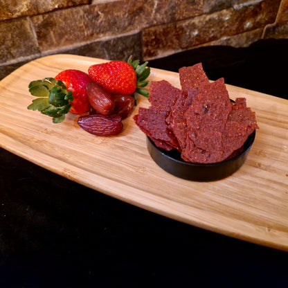 Crocantes de Morango e Tâmara